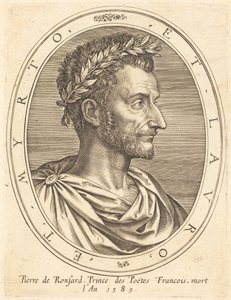 Pierre de Ronsard de Michel Lasne