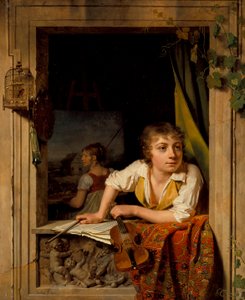 Pintura e Música (Retrato do Filho Artistas), 1800