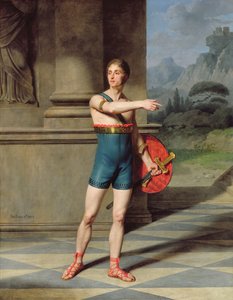 Retrato de Nicolas Baptiste no papel de Horácio
