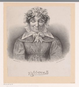 Retrato de Petronella Moens de Michel Mourot