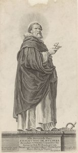 Santo: Raymundus de Peñafort
S. Raymundus Fundat. Mercenar (título sobre o objecto) de Michel Natalis