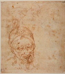 Estudo oriental da cabeça de Michelangelo (after) Buonarroti