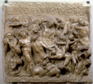 Batalha de centauros de Michelangelo Buonarroti