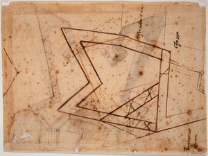 Plano de fortificação de Michelangelo Buonarroti