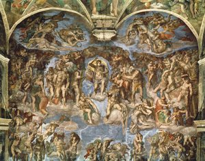 Juízo Final, da Capela Sistina de Michelangelo Buonarroti