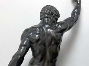 Panteras nuas a cavalo, c.1506-08 (bronze) de Michelangelo Buonarroti