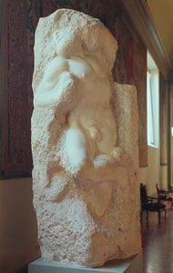 O Escravo do Despertar, 1519-20 de Michelangelo Buonarroti
