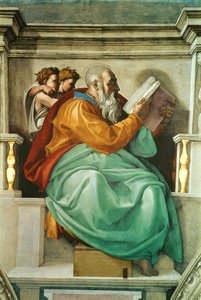 A Capela Sistina (fresco) de Michelangelo Buonarroti