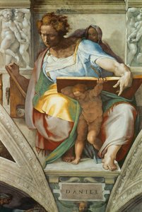 A Capela Sistina (fresco) de Michelangelo Buonarroti