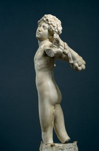 Arqueiro jovem, c.1490 (mármore) de Michelangelo Buonarroti