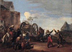 Infantil Bambocciata, Primeiro terço do século XVII.