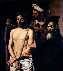 Ecce homo Pintura de Michelangelo Merisi chamada Caravaggio (A caravagem de Michelangelo Merisi da Caravaggio