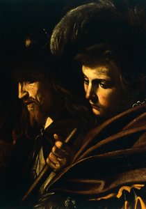 Faces de dois homens, detalhe de Nossa Senhora das Mercês ou Sete Atos de Misericórdia, c.1606-07 (óleo sobre tela)