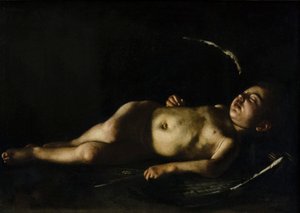 Cupido adormecido de Michelangelo Merisi da Caravaggio