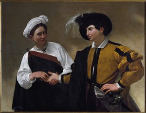 O cartomante (óleo sobre tela de Michelangelo Merisi da Caravaggio