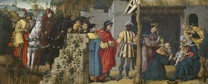 Adoração dos Magos, c.1500-10 de Michelangelo di Pietro Mencherini