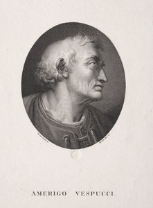 Retrato de Américo Vespúcio de Michele Bisi