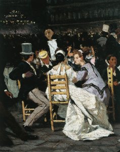 Um café na Piazza San Marco, de Michele Cammarano de Michele Cammarano