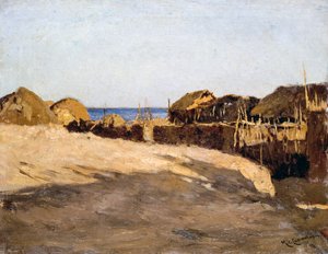 Paisagem Eritreia, de Michele Cammarano (1835-1920)