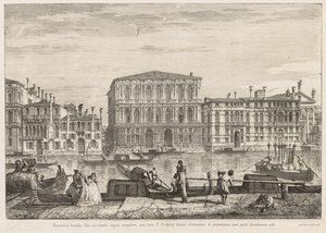 Vistas de Veneza: Palácio de Pesaro