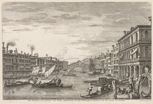 Vistas de Veneza: Rialto de Michele Marieschi