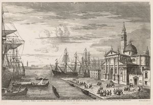 Vistas de Veneza: A Bacia de São Marcos, 1741.
