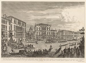 Vistas de Veneza: a regata de Michele Marieschi