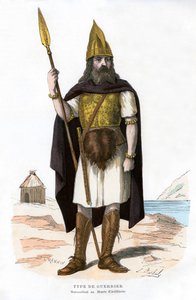 Guerreiro, possivelmente gaulês ou franco, 1882-1884. de Michelz