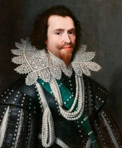 ""Retrato de George Villiers (1592-1628) Duque de Buckingham"" (George Villiers