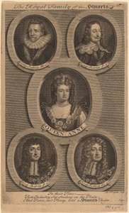 A Família Real dos Stuarts de Michiel van der Gucht