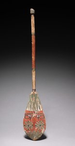 Modelo de remo de direção, 2040-1648 BC de Middle Kingdom Egyptian