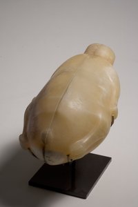 Recipiente de duas partes em forma de pato (alabastro) (ver também 249013-15)