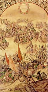 Garcia de Holguin Ocupando Quanhtemoc de Miguel Gonzalez