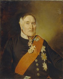 Retrato do Barão Sir James Wylie 1768-1854 de Mihaly von Zichy