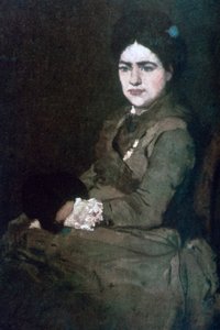 Sra. Munkacsy, c1864-1900 de Mihály Munkácsy