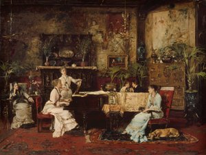 A Sala de Música, 1878.