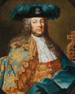 Retrato do imperador Francisco I da Áustria 1708-1765. de Mijtens