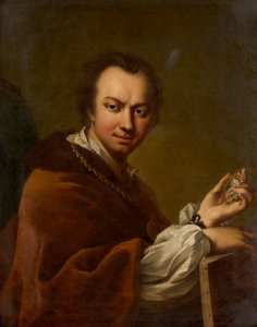 Auto-retrato, 1731-1734. de Mijtens