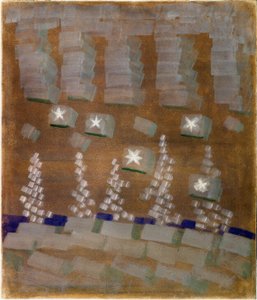 inverno (VIII) de Mikalojus Ciurlionis