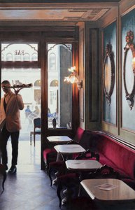 Florian (óleo sobre linho) de Mike Briscoe