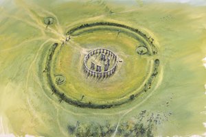 Stonehenge Fase 3, século 20 aC, c1990-2010