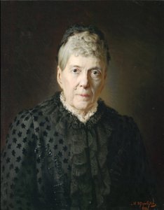Retrato da Condessa E.L. Kochubei, 1888 de Mikhail Lazarevich Shcherbatov