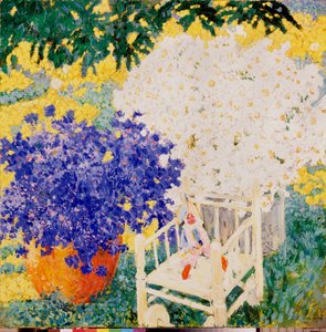 Uma Boneca - Pintura de Mikhail Nikolayevich Yakovlev (1880-1942), óleo sobre tela