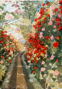 O caminho coberto para a capela, Laeken de Mima Nixon