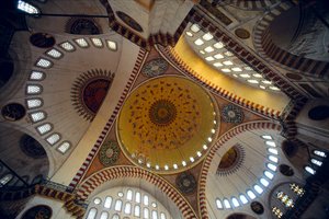 Interior da Mesquita Suleymaniye