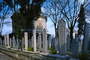 O túmulo de Suleyman I o Magnífico (1494-1566), Mesquita Suleymaniye