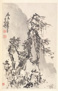 Paisagem da maneira de Ma Yuan, 1788.