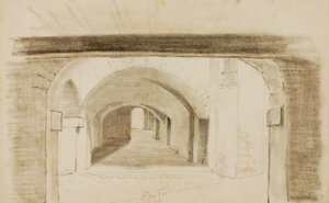 Entrada da prisão de Tasso, Ferrara de Miner Kilbourne Kellogg