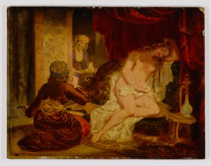 Princesa Oriental após o banho, c. 1866.