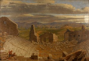 Ruínas de Asrum Ásia Menor: Exploradas com Layard Sir Henry Layard, ca. 1845.